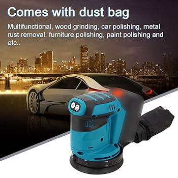 Amazon | FAJIA コードレスオービタルサンダー 125mmブラシ